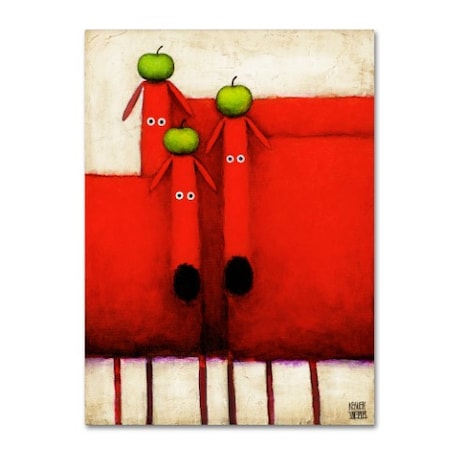 Daniel Patrick Kessler 'Tres Amigos Art' Canvas Art,24x32
